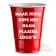 Print your Logo on American Party Cups - Customisation