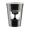 DOPE SHIT - BLACK CUPS (50 cups) Limited Edition