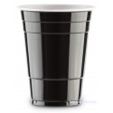 Vasos Negros - Black Cups (25 Vasos)