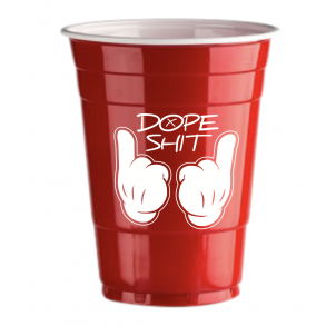 DOPE SHIT - RED CUPS (50 vasos) Limited Edition