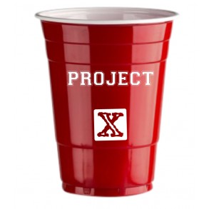 PROJECT X - RED CUPS (50 vasos) Limited Edition