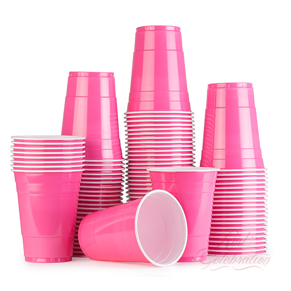 Pink American Cups