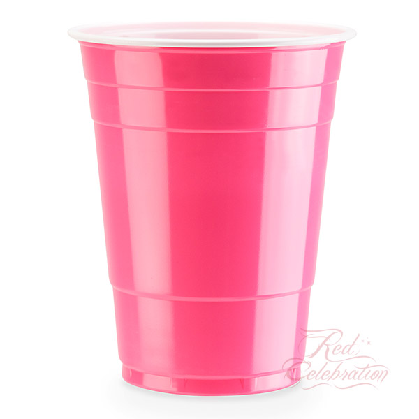 schwarz Hip Hop Glas Pimp Cup Becher pink 