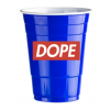 DOPE DESIGN - BLUE CUPS (50 cups) Limited Edition