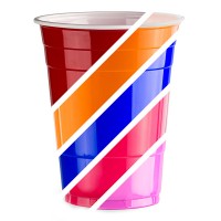 manager Canada Kolonisten De originele American cups in Red, Blue, Black & Pink | Mix Your Colors 100  st. voor €11,99
