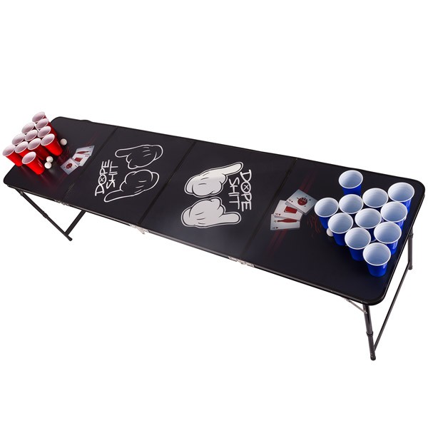Original Beer Pong Tables exclusive Dope Design - High Quality