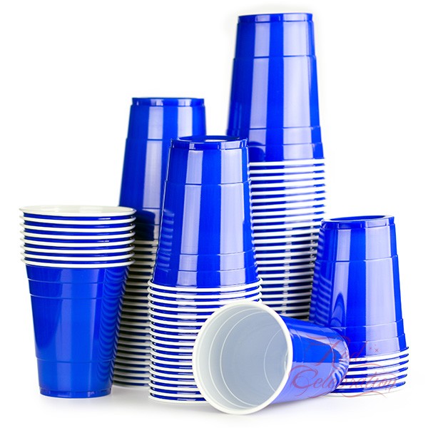 Blue American Cups