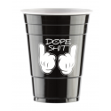 DOPE SHIT - BLACK CUPS (50 Copos) Limited Edition